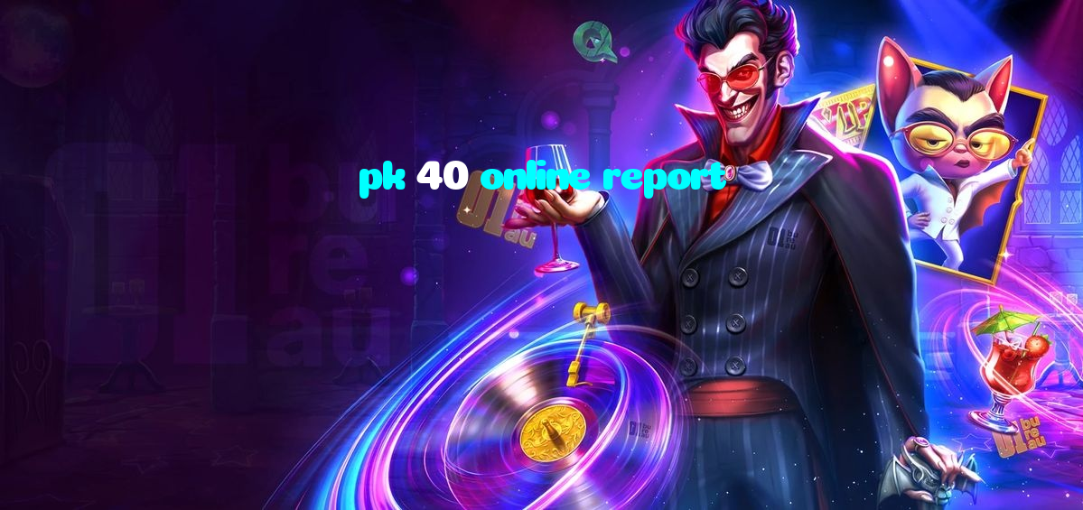 pk 40 online report casino presented on mobile device in Pakistan with slots and live games